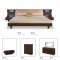 5 Pc Modern Bedroom Set in Cappuccino Finish