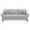 Tomkins Sofa & Loveseat Set 509671 Light Gray Boucle by Coaster