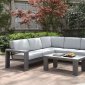 Codington Outdoor Patio Sectional CM-OS1884 in Gray w/Options