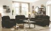 Northend Sofa & Loveseat 506244 in Chocolate Fabric by Coaster