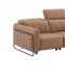 President Power Motion Sofa in Cognac Leather by J&M w/Options