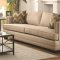 Rosario 505741 Sofa in Ecru Fabric by Coaster w/Options