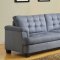 St. Charles 9736 Sofa - Homelegance - Blue Grey Fabric w/Options