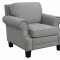 Sheldon Sofa 506871 in Gray Fabric by Coaster w/Options