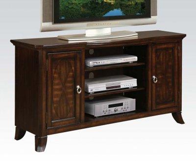 91118 Keenan TV Stand in Walnut by Acme