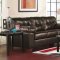 Alliston Sofa & Loveseat Set 20101 in Chocolate by Ashley