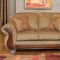 Light Brown Chenille Transitional Living Room Sofa w/Options