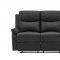 U9042 Reclining Sofa & Loveseat Set in Black PU by Global