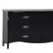 Grandio Bedroom in Black by Beverly Hills w/Fabric Headboard