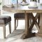 Boyden 77120 Dining Table in Antique Oak by Acme w/Options