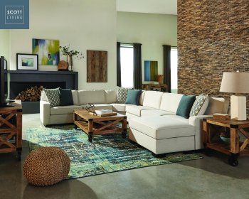 Wylder Sectional Sofa 6Pc 551311 - Scott Living by Coaster [CRSS-551311 Wylder]