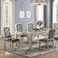 F2472 7Pc Dining Set in Champagne by Poundex w/Options