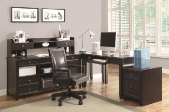 Maclay 801191 Home Office Desk 3Pc Set by Coaster w/Options [CROD-801191 Maclay]