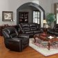 Ralph Brown Bonded Leather Classic Motion Sofa by Acme Furniture