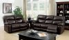 Stallion CM6319 Reclining Sofa in Brown Leather Match w/Options