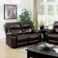 Stallion CM6319 Reclining Sofa in Brown Leather Match w/Options