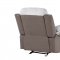 U5050 Motion Sofa & Loveseat Set in Light & Dark Gray by Global