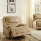 Risco Motion Sofa 8599TPE in Taupe by Homelegance w/Options