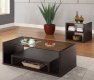 701878 3Pc Coffee Table Set in Cappuccino by Coaster