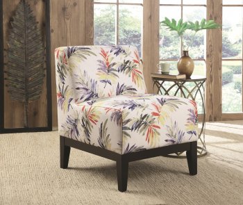 902612 Accent Chair Set of 2 in Printed Fabric by Coaster [CRCC-902612]