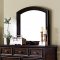 Faust Bedroom 1834 in Dark Cherry by Homelegance w/Options