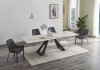 Swan Extension Dining Table by J&M w/Optional Venice Chairs