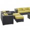 Cohesion Outdoor Patio Sectional 11Pc Set Choice of Color-Modway