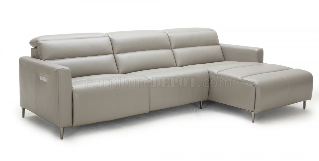 dylan power leather sofa