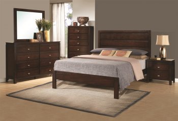 Cameron 203491 5Pc Bedroom Set in Brown by Coaster w/Options [CRBS-203491 Cameron]