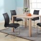 Jane 5Pc Dining Set in Light Oak by Chintaly