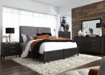 Tivoli Bedroom 5Pc Set 819-BR in Charcoal by Liberty w/Options [LFBS-819-BR-QPB-Tivoli]