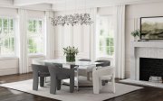 Emery Dining Set 5Pc 108091 in Mirror by Coaster w/Options