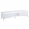 Raceloma TV Stand 91995 in White by Acme w/LED