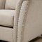 Campbell Sofa CM6095IV in Ivory Fabric w/Options