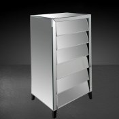 Roanoke Modern Mirrored Chest by VIG