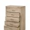 Miquell Bedroom Set 5Pc 28040 Rustic Natural by Acme w/Options