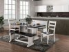 Nekoma 3Pc Dining Set CM3195T in Espresso & White w/Options