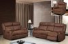 U8303 Motion Sofa in Chocolate Fabric by Global w/Options