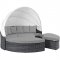 Summon Outdoor Patio Daybed EEI-1997 by Modway w/ Canopy