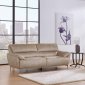 U9921A Sofa in Cream Fabric by Global w/Options