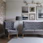 Abe Loveseat TOV-S2063 in Grey Linen by TOV Furniture w/Options