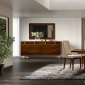 Eva Dining Table in Tobacco Walnut by ESF w/Options