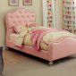 Sugar Youth Bedroom 4Pc Set CM7884PK in Pink Leatherette