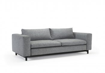 Magni Sofa Lounger in Twist Granite Fabric by Innovation [INSB-Magni-565]