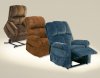 Choice of Color Fabric Somerset Modern Power Lift Recliner