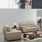 8052 Sofa in Leather by ESF w/Optional Loveseat & Chair