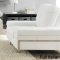 GIA Sofa in White Leather by At Home USA w/Options