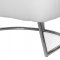 Mony Chair in White Leatherette by Whiteline Imports