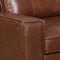 Lonnie Sofa & Loveseat Set in Brown Leather w/Options