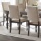 Begonia Dining Table 1718GY-90 in Gray by Homelegance w/Options